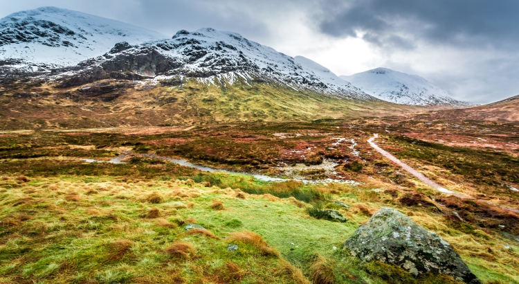 Außergewöhnlich schön präsentiert sich die schottische Natur im Winter. (F: Bigstockphoto.com/Shaiith)