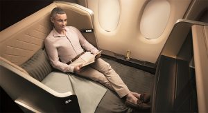 Neue First Class der Singapore Airlines (F: SIA / beigestellt)