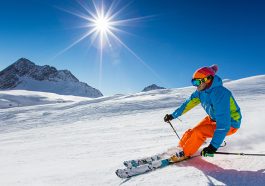 Skifahrer (Bigstock / kesu01)