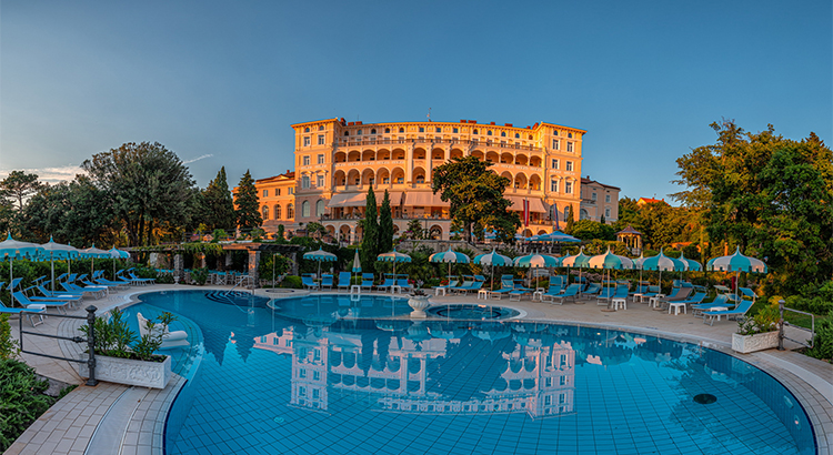 Das Hotel Kvarner Palace in Crikvenica (Foto: beigestellt)