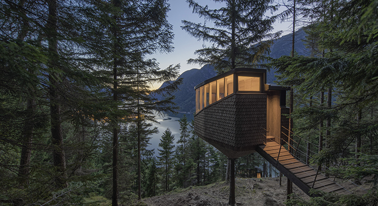 Woodnest Baumhäuser in Norwegen / Reisekompass / Foto: Sindre Ellingsen, beigestellt