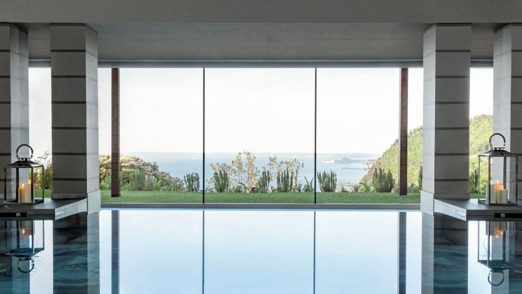 Wellnessbereich im Lefay Resort & Spa Lago di Garda